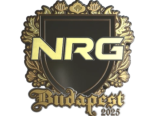NRG (Gold) | Budapest 2025 sticker