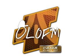olofmeister | Atlanta 2017 sticker