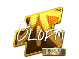 olofmeister (Foil) | Atlanta 2017 sticker