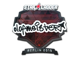 olofmeister (Foil) | Berlin 2019 sticker