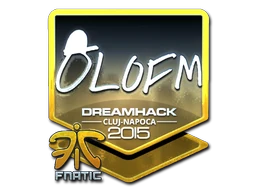 olofmeister (Foil) | Cluj-Napoca 2015 sticker