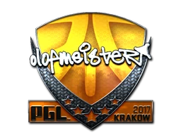 olofmeister (Foil) | Krakow 2017 sticker