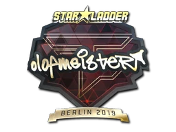 olofmeister (Gold) | Berlin 2019 sticker
