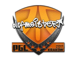 olofmeister | Krakow 2017 sticker