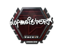 olofmeister | London 2018 sticker