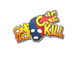 One Shot One Kill sticker
