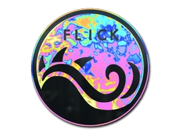 Opal Flick sticker