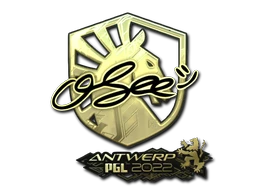 oSee (Gold) | Antwerp 2022 sticker