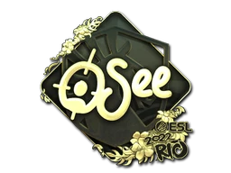 oSee (Gold) | Rio 2022 sticker