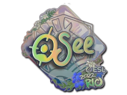 oSee (Holo) | Rio 2022 sticker