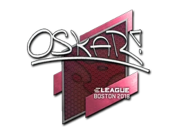 oskar | Boston 2018 sticker