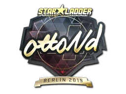 ottoNd (Gold) | Berlin 2019 sticker