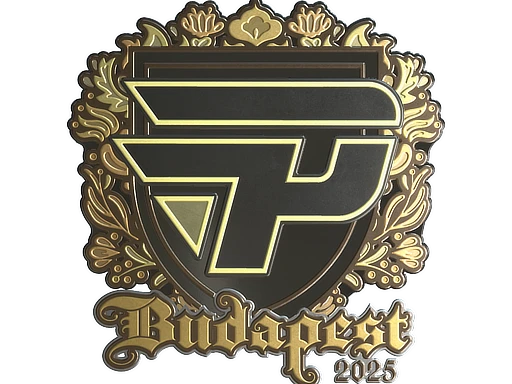 paiN Gaming (Gold) | Budapest 2025 sticker