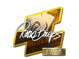 pashaBiceps (Foil) | Atlanta 2017 sticker