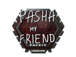 pashaBiceps | London 2018 sticker