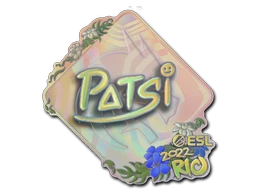 Patsi (Holo) | Rio 2022 sticker