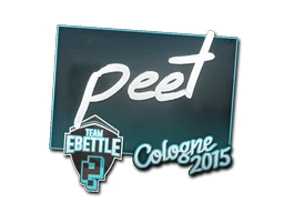 peet | Cologne 2015 sticker
