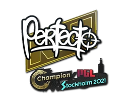 Perfecto | Stockholm 2021 sticker