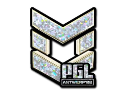 PGL (Glitter) | Antwerp 2022 sticker