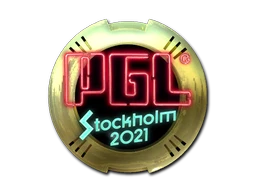 PGL (Gold) | Stockholm 2021 sticker