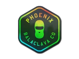 Phoenix Balaclava Co. sticker