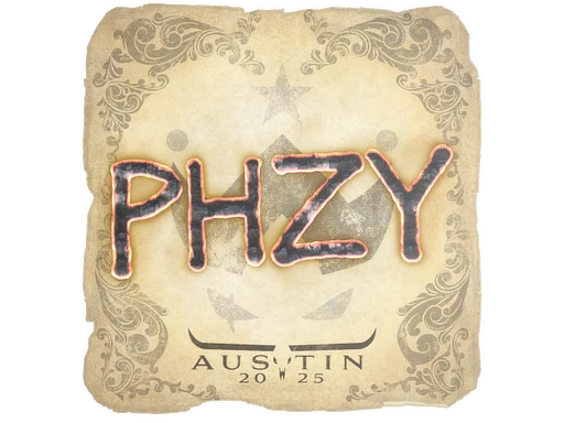 phzy | Austin 2025 sticker