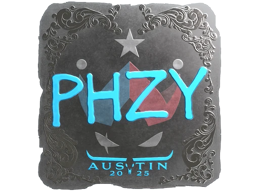 phzy (Foil) | Austin 2025 sticker