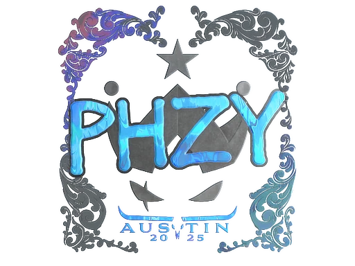 phzy (Holo) | Austin 2025 sticker
