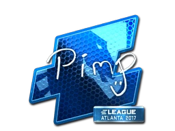Pimp (Foil) | Atlanta 2017 sticker