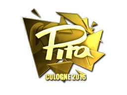 pita (Gold) | Cologne 2016 sticker