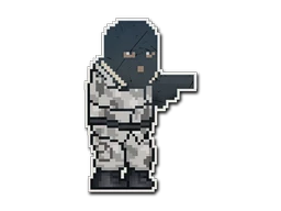 Pixel Avenger sticker