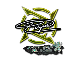 Plopski (Glitter) | Antwerp 2022 sticker