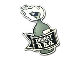 Pocket BBQ sticker