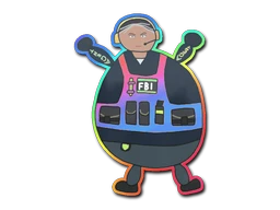 Poorly Drawn Ava sticker