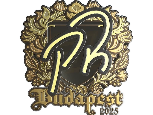 PR (Gold) | Budapest 2025 sticker