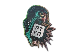 PTFO sticker