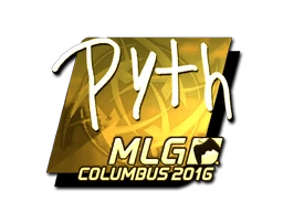 pyth (Gold) | MLG Columbus 2016 sticker