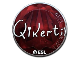 qikert (Foil) | Katowice 2019 sticker