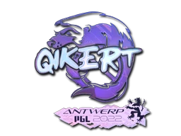 qikert (Holo) | Antwerp 2022 sticker