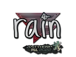 rain | Antwerp 2022 sticker