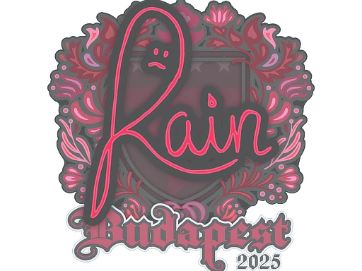 rain | Budapest 2025 sticker