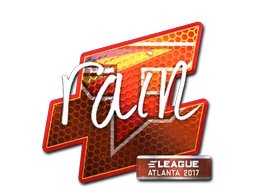rain (Foil) | Atlanta 2017 sticker