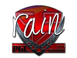 rain (Foil) | Krakow 2017 sticker