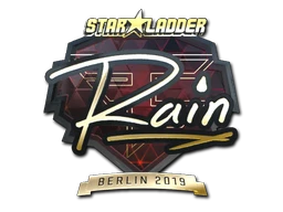 rain (Gold) | Berlin 2019 sticker