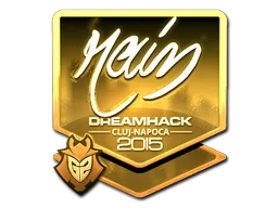 rain (Gold) | Cluj-Napoca 2015 sticker