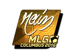 rain (Gold) | MLG Columbus 2016 sticker
