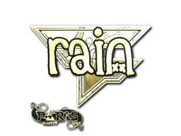 rain (Gold) | Paris 2023 sticker