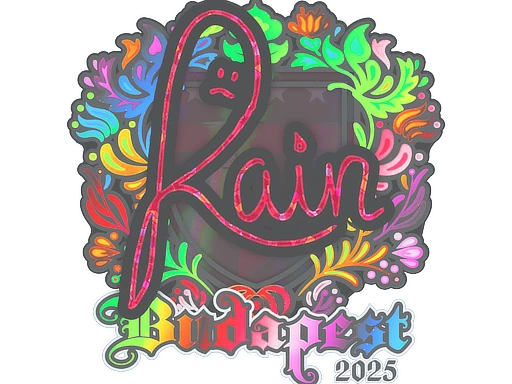 rain (Holo) | Budapest 2025 sticker