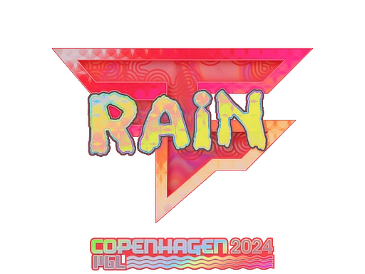 rain (Holo) | Copenhagen 2024 sticker