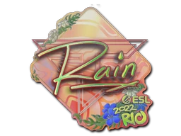 rain (Holo) | Rio 2022 sticker